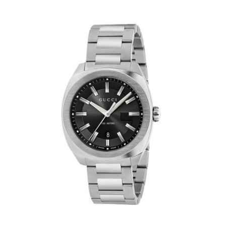 OROLOGIO GG2570 41MM QUADRANTE NERO UOMO GUCCI YA142301 GUCCI