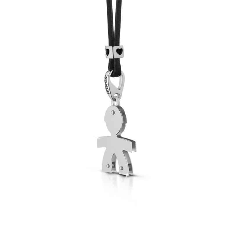 COLLANA CIONDOLO BIMBO ORO BIANCO I CLASSICI LE BEBE' COLLANA CIONDOLO BIMBO ORO BIANCO I CLASSICI LE BEBE'