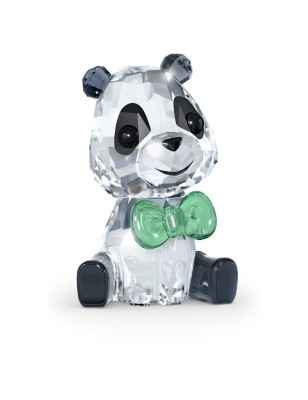 DECORAZIONI BABY ANIMALS PLUSHY IL PANDA SWAROVSKI 5619234 SWAROVSKI