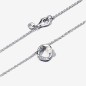 COLLANA CERCHIO LINEA SINUOSA PERLA DONNA PANDORA COLLANA CERCHIO LINEA SINUOSA PERLA DONNA PANDORA