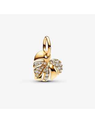 CHARM PENDENTE FOGLIA SCINTILLANTE DONNA PANDORA  763349C01 PANDORA