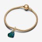 CHARM PENDENTE CUORE OPALE VERDE E BLU PANDORA CHARM PENDENTE CUORE OPALE VERDE E BLU PANDORA