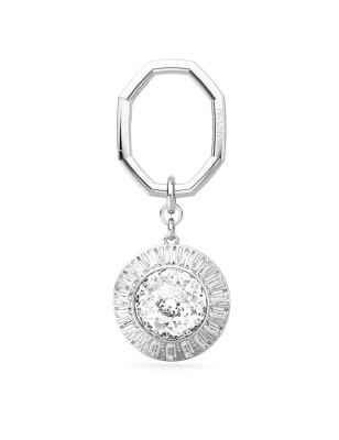 PORTACHIAVI TAGLIO TONDO BIANCO DONNA SWAROVSKI  5669119 SWAROVSKI