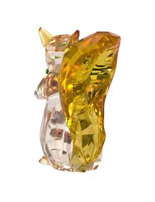 DECORAZIONE IDYLLIA SCOIATTOLO E GHIANDA SWAROVSKI