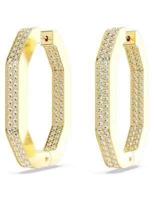 ORECCHINI CERCHIO DEXTERA FORMA OTTAGONALE SWAROVSKI