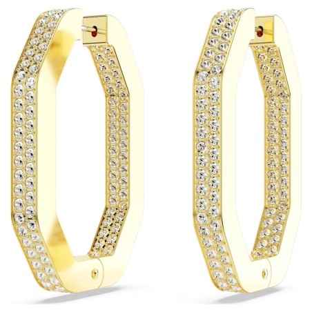 ORECCHINI CERCHIO DEXTERA FORMA OTTAGONALE SWAROVSKI