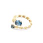 ANELLO CONTRARIE' DANCING AZURE DONNA NANIS ANELLO CONTRARIE' DANCING AZURE DONNA NANIS