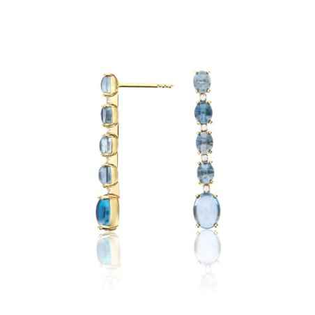 ORECCHINI LUNGHI PENDENTI DANCING AZURE DONNA NANIS 