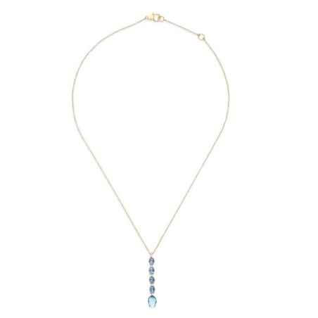 COLLANA PENDENTE LUNGA DANCING AZURE DONNA NANIS 