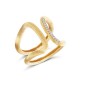 ANELLO LIBERA A FASCIA ORO E DIAMANTI DONNA NANIS