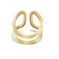 ANELLO LIBERA A FASCIA ORO E DIAMANTI DONNA NANIS