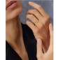 ANELLO LIBERA INTRECCIATO ORO E DIAMANTI NANIS