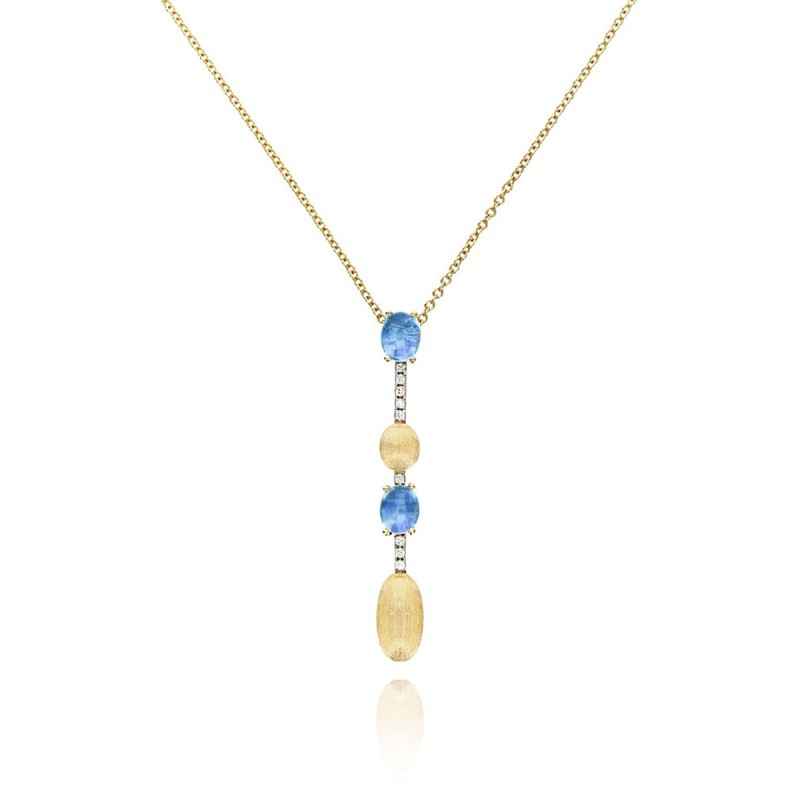 COLLANA BLU DONNA NANIS DANCING IN THE RAIN AZURE COLLANA BLU DONNA NANIS DANCING IN THE RAIN AZURE
