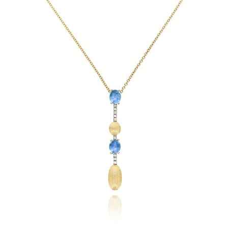 COLLANA BLU DONNA NANIS DANCING IN THE RAIN AZURE CS16-597 NANIS