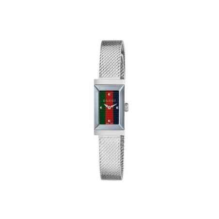 OROLOGIO ACCIAIO 14 X 25 MM DONNA GUCCI NEW G-FRAME YA147510 GUCCI