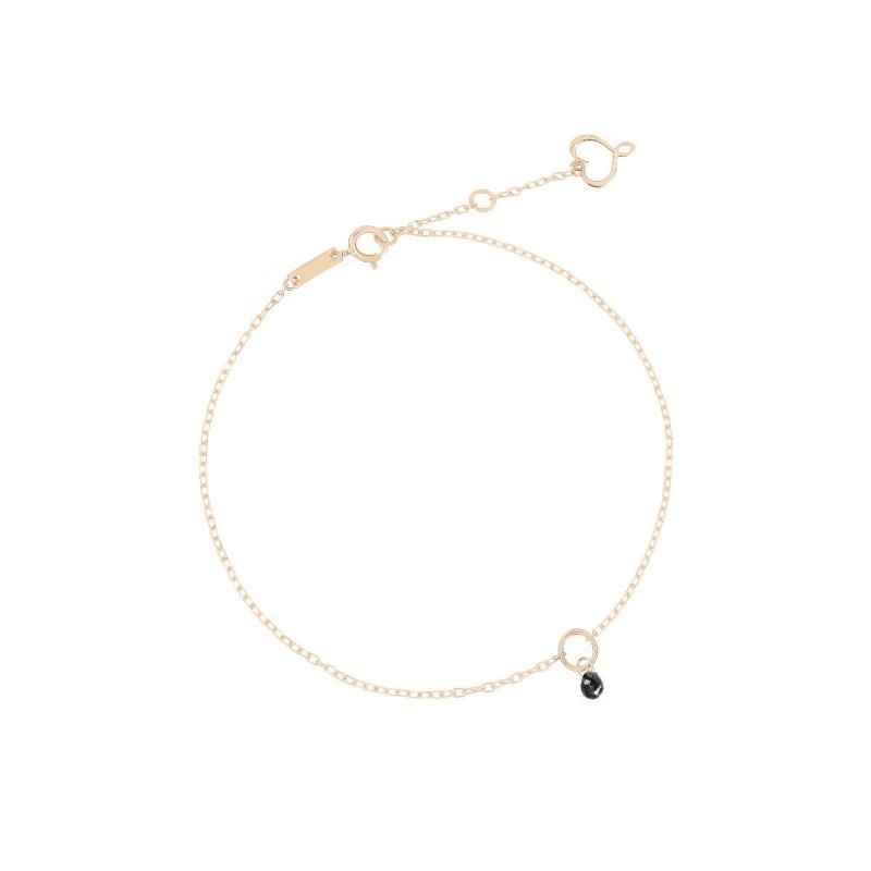 BRACCIALE 18KT PENDENTE NERO MAMAN ET SOPHIE