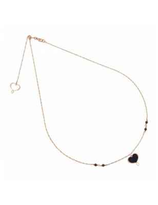 GIROCOLLO CUORE MAMAN NERO DONNA MAMAN ET SOPHIE M&S GHMES2 MAMAN ET SOPHIE