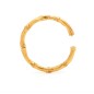 BRACCIALE BANGLE PICCOLO DORATO GIOVANNI RASPINI BAMBU BRACCIALE BANGLE PICCOLO DORATO GIOVANNI RASPINI BAMBU