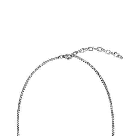 COLLANA CON PENDENTE NERO UOMO BREIL KALEIDO