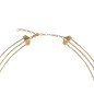 COLLANA TRE GIRI ACCIAIO IPD GOLD DONNA BREIL COLLANA TRE GIRI ACCIAIO IPD GOLD DONNA BREIL