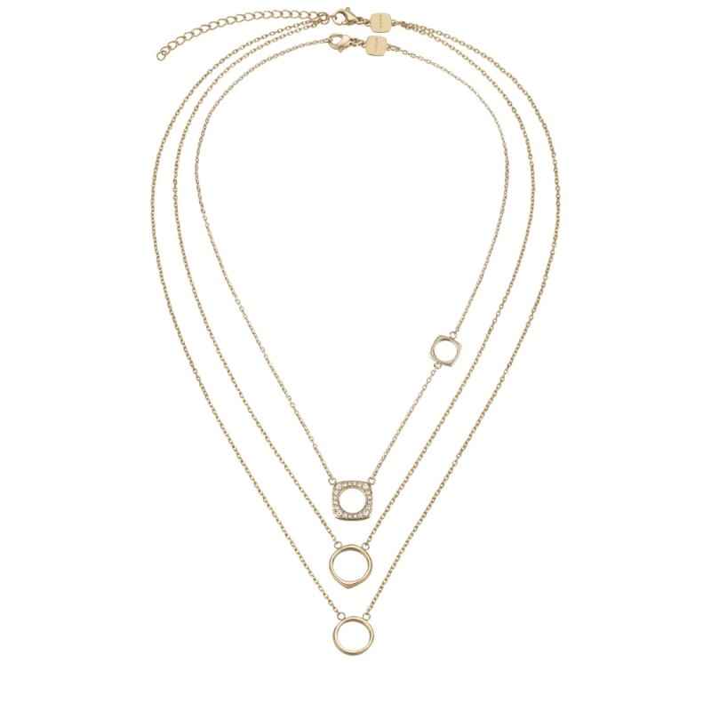 COLLANA SET 2 COLLANE ACCIAIO IP GOLD DONNA BREIL COLLANA SET 2 COLLANE ACCIAIO IP GOLD DONNA BREIL