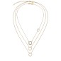 COLLANA SET 2 COLLANE ACCIAIO IP GOLD DONNA BREIL COLLANA SET 2 COLLANE ACCIAIO IP GOLD DONNA BREIL