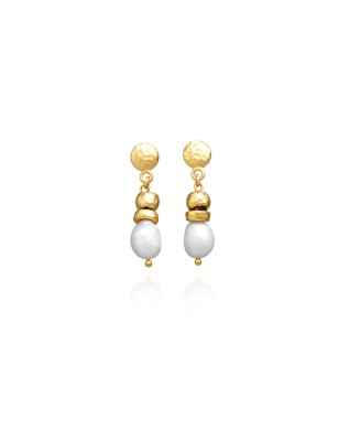 ORECCHINI RIVIERA DORATO PERLE DONNA GIOVANNI RASPINI  12005 GIOVANNI RASPINI