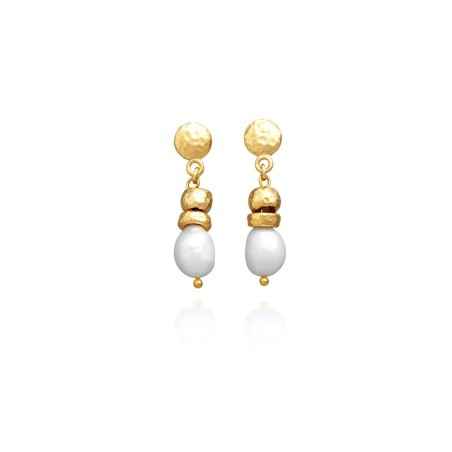 ORECCHINI RIVIERA DORATO PERLE DONNA GIOVANNI RASPINI  12005 GIOVANNI RASPINI