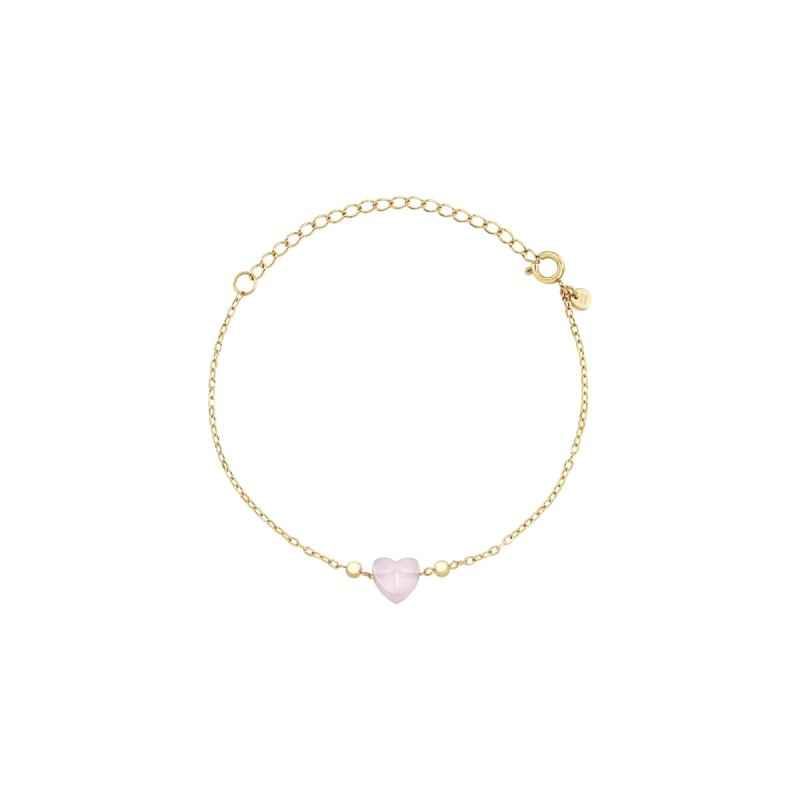 BRACCIALE CANDY ACCIAIO COLOR ORO E GIADA DONNA BREIL 