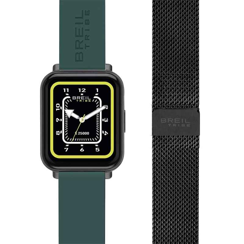 OROLOGIO SBT-2 SMARTWATCH VERDE E ACCIAIO BREIL OROLOGIO SBT-2 SMARTWATCH VERDE E ACCIAIO BREIL
