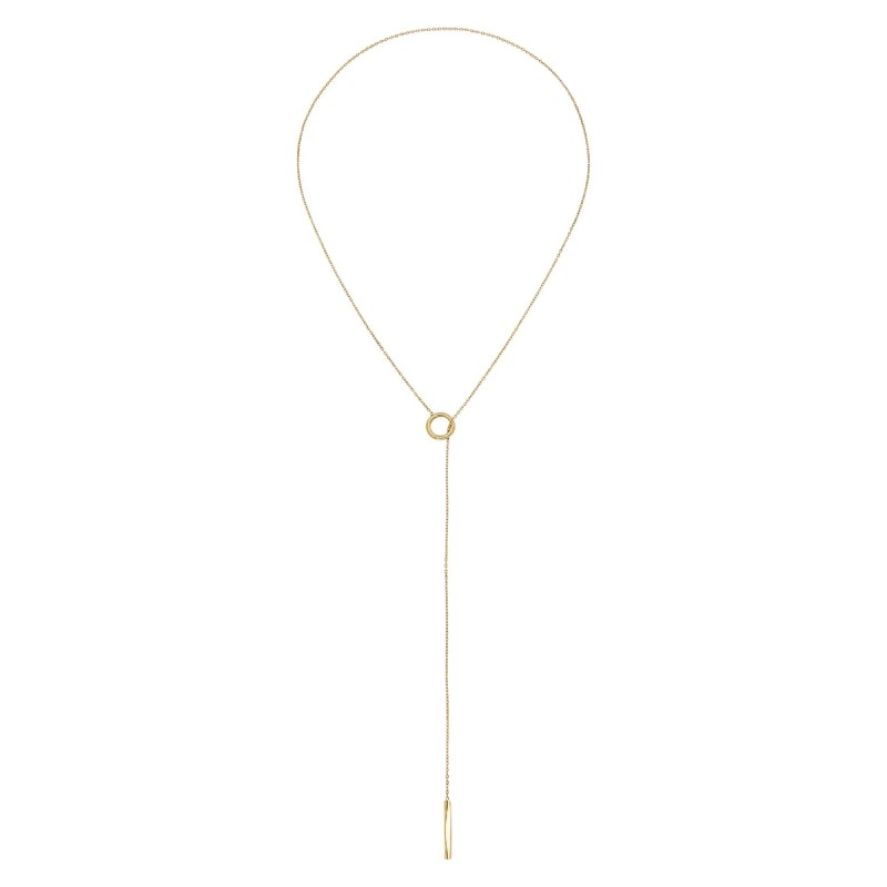 COLLANA FLOW LUNGA ACCIAIO IP GOLD DONNA BREIL COLLANA FLOW LUNGA ACCIAIO IP GOLD DONNA BREIL
