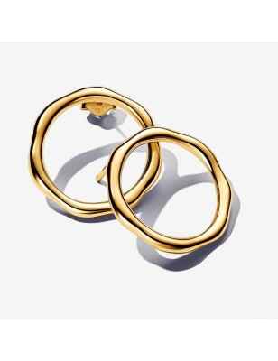 ORECCHINI LINEA SINUOSA CIRCOLARE DONNA PANDORA  263265C00 PANDORA