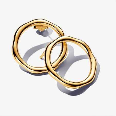 ORECCHINI LINEA SINUOSA CIRCOLARE DONNA PANDORA  263265C00 PANDORA