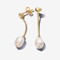 ORECCHINI PENDENTI CON PERLA ACQUA DOLCE DONNA PANDORA ORECCHINI PENDENTI CON PERLA ACQUA DOLCE DONNA PANDORA
