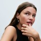 ORECCHINI CIRCOLARI CON PERLA DONNA PANDORA ORECCHINI CIRCOLARI CON PERLA DONNA PANDORA