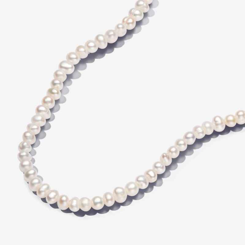 COLLANA FILO DI PERLE D'ACQUA DOLCE DONNA PANDORA COLLANA FILO DI PERLE D'ACQUA DOLCE DONNA PANDORA