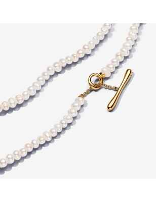 COLLANA FILO DI PERLE D'ACQUA DOLCE DONNA PANDORA 