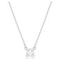 COLLANA PENDENTE STILLA TAGLIO SQUADRATO RODIO SWAROVSKI COLLANA PENDENTE STILLA TAGLIO SQUADRATO RODIO SWAROVSKI