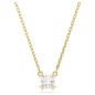COLLANA PENDENTE STILLA TAGLIO SQUADRATO ORO DONNA SWAROVSKI 