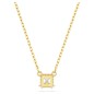 COLLANA PENDENTE STILLA TAGLIO SQUADRATO ORO DONNA SWAROVSKI 