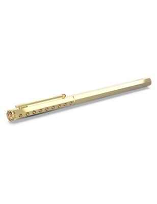 PENNA SFERA GIALLO PLACCATO COLOR ORO SWAROVSKI 5634417 SWAROVSKI