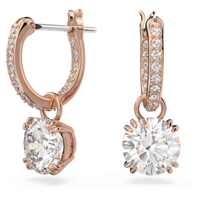 ORECCHINI PENDENTI TAGLIO TONDO DONNA SWAROVSKI STILLA ORECCHINI PENDENTI TAGLIO TONDO DONNA SWAROVSKI STILLA