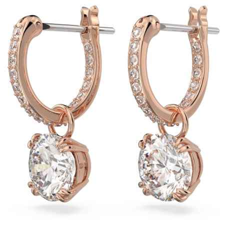 ORECCHINI PENDENTI TAGLIO TONDO DONNA SWAROVSKI STILLA