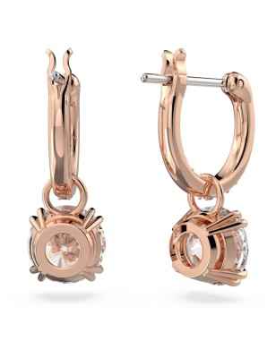 ORECCHINI PENDENTI TAGLIO TONDO DONNA SWAROVSKI STILLA 5639975 SWAROVSKI