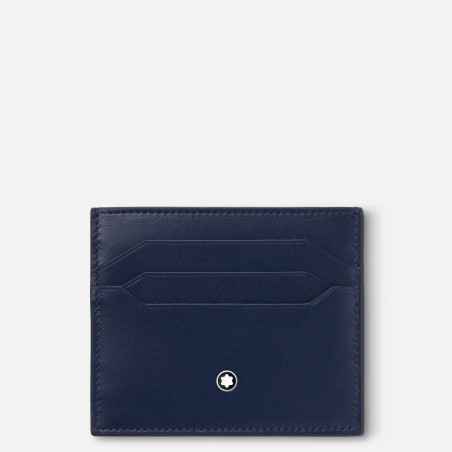 PORTA CARTE DI CREDITO BLU UOMO MONTBLANC MEISTERSTUCK 131694 MONTBLANC