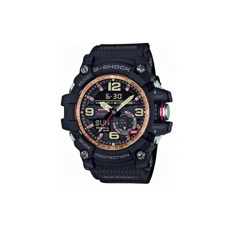 OROLOGIO MUDMASTER NERO ORO ROSA UOMO CASIO G-SHOCK OROLOGIO MUDMASTER NERO ORO ROSA UOMO CASIO G-SHOCK