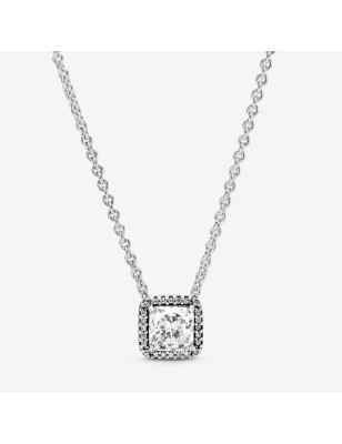 COLLANA CON PUNTO LUCE QUADRATO DONNA PANDORA  396241CZ-45 PANDORA