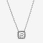COLLANA CON PUNTO LUCE QUADRATO DONNA PANDORA COLLANA CON PUNTO LUCE QUADRATO DONNA PANDORA