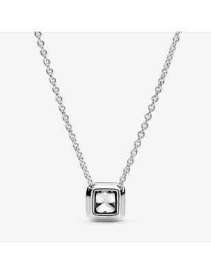 COLLANA CON PUNTO LUCE QUADRATO DONNA PANDORA 
