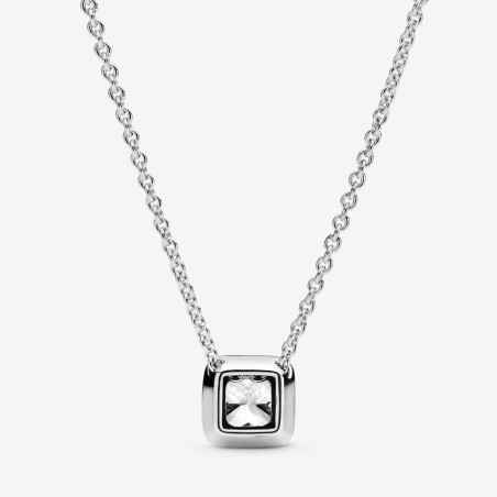COLLANA CON PUNTO LUCE QUADRATO DONNA PANDORA 